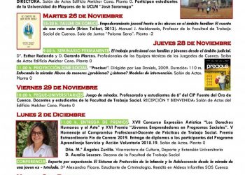 La Facultad de Trabajo Social de Cuenca celebra la Semana de los Derechos Humanos