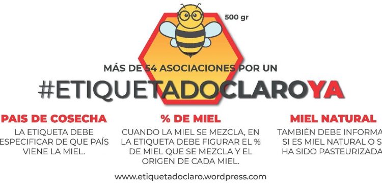La Plataforma Etiquetado Claro Ya niega que Europa impida a España cambiar la legislación para clarificar el etiquetado de la miel