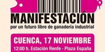 La plataforma Pueblos Vivos convoca una manifestación en Cuenca este domingo para decir “no” a la ganadería industrial