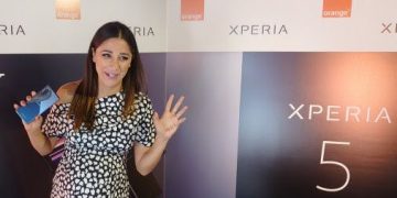Sony y Orange presentan “Xperia 5 una pantalla de cine” de la mano de la actriz Mariam Hernández.