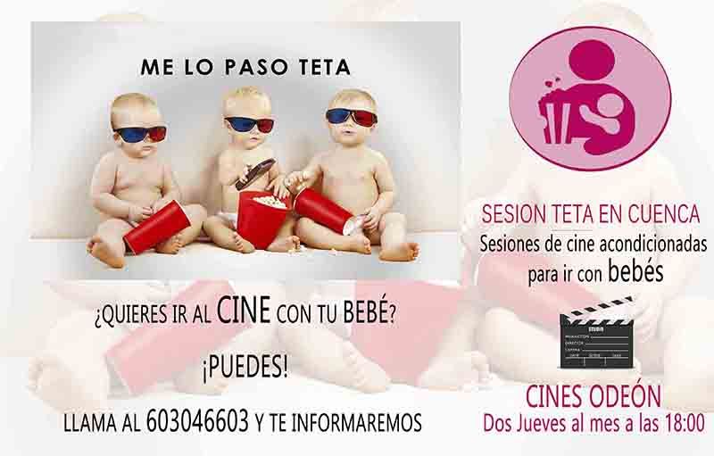 Un grupo de madres se organiza en Cuenca y crea las Sesiones Teta para poder ir al cine con sus bebés recién nacidos
