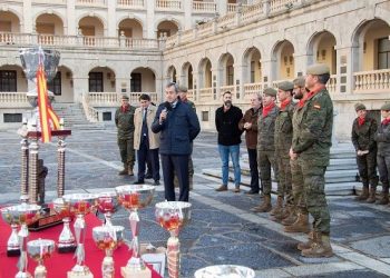 Eurocaja Rural, presente en la entrega de premios de las actividades de la Academia de Infantería