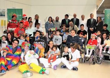 Fundación Eurocaja Rural dona juguetes y libros al Hospital Nacional de Parapléjicos de Toledo