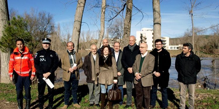 Satisfacción por las obras de la CHJ de acondicionamiento y disminución del riesgo de inundaciones del río Júcar a su paso por Cuenca