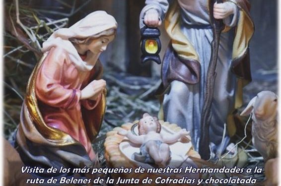 Varias hermandades organizan una visita guiada a los belenes de la Ruta para este sábado 21 de diciembre