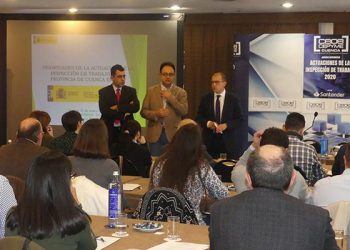 Cerca de cien empresarios asisten a la jornada de CEOE-Cepyme Cuenca sobre actuaciones de la inspección