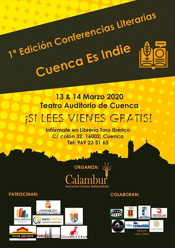 Cuenca acogerá unas jornadas nacionales sobre literatura independiente en marzo