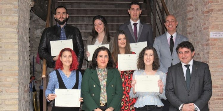 Entregados los 5º Premios a los mejores Trabajos Fin de Grado por la Cátedra Fundación Eurocaja Rural – UCLM