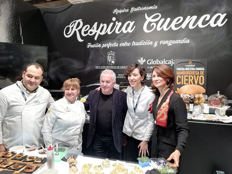 La chuleta del restaurante Essentia, uno de los platos fuertes del segundo día de Diputación de Cuenca en Madrid Fusión