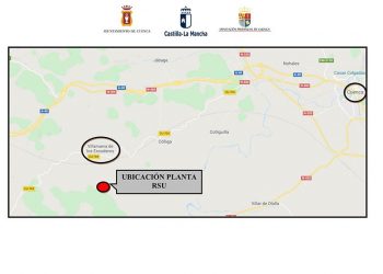 La nueva planta de residuos sólidos urbanos de Cuenca se ubicará en el paraje del Puntalón entre Cuenca y Villanueva de los Escuderos