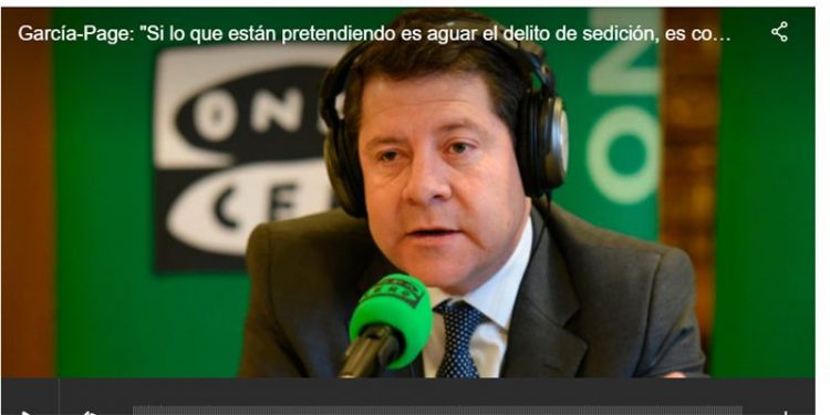 Page, muy claro: “Si lo que están pretendiendo es aguar el delito de sedición, es como invitar a que se haga todos los fines de semana”