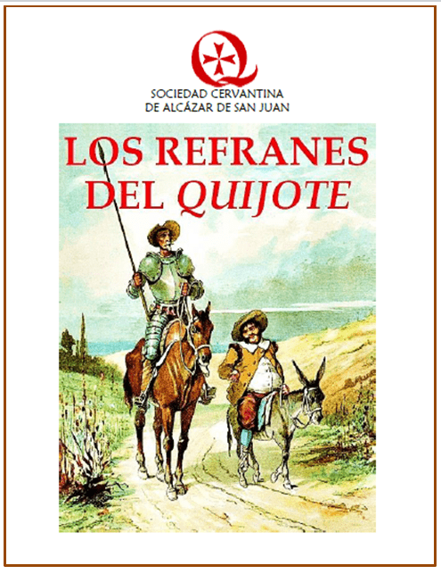 portada refranes quijote 1 | Informaciones de Cuenca