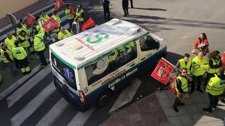 El nuevo convenio de ambulancias de CLM ya esta publicado en el DOCM