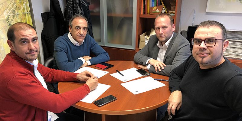 Encuentro de Ayuntamiento y Diputación con la Federación de Baloncesto de CLM para fomentar este deporte en Cuenca