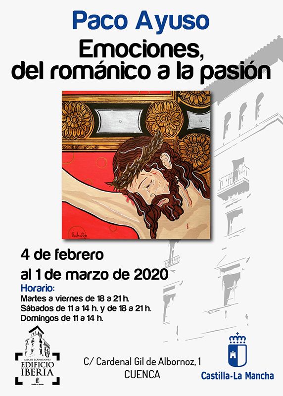 La Sala Iberia acoge la exposición ´Emociones, del romántico a la pasión´ del autor Paco Ayuso