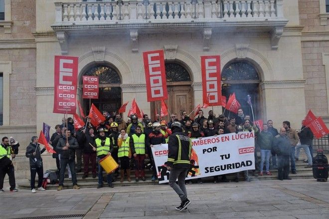 Los bomberos de la Diputación de Cuenca volverán a concentrarse el próximo martes “frente a la actitud irresponsable, despótica e ineficiente del diputado Joaquín González Mena”