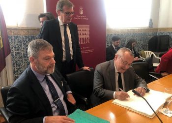 Los embajadores de Alemania y Francia en España mantienen un encuentro con estudiantes y profesores de la UCLM en el Campus de Toledo