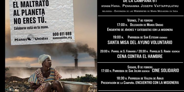 ‘QUIEN MÁS SUFRE EL MALTRATO AL PLANETA NO ERES TÚ’, la nueva campaña de Manos Unidas para 2020 ‘QUIEN MÁS SUFRE EL MALTRATO AL PLANETA NO ERES TÚ’, la nueva campaña de Manos Unidas para 2020