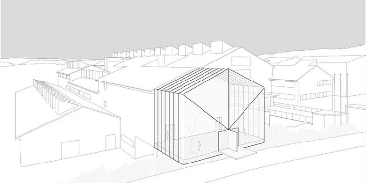 Collado presenta el Campus del futuro en Cuenca: un impresionante ágora con espacio coworking y auditorio al aire libre