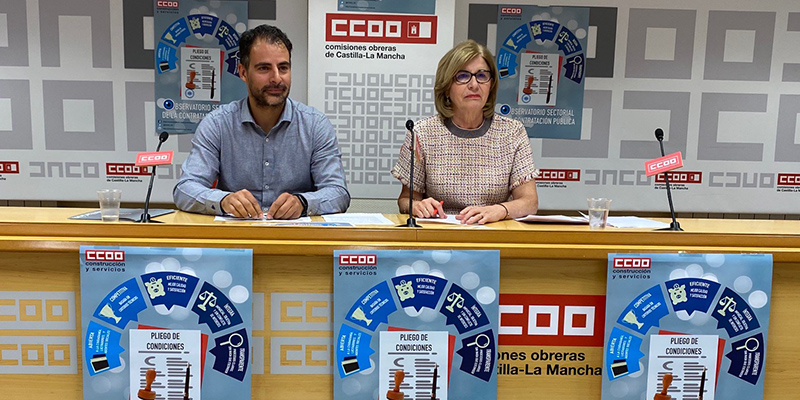 CCOO denuncia que las Administraciones Públicas destinaron a sus contratas en CLM cinco millones de euros menos de los que tenían presupuestados