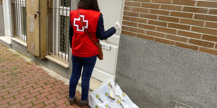 Cruz Roja Cuenca moviliza a su voluntariado para el reparto de artículos básicos