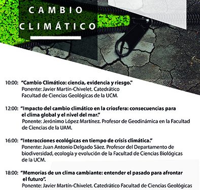 El MUPA acoge una jornada monográfica sobre cambio climático el próximo 12 de marzo