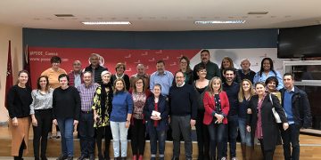 La Agrupación Local del PSOE de Cuenca reconoce a María del Carmen Mohorte con motivo del Día de la Mujer