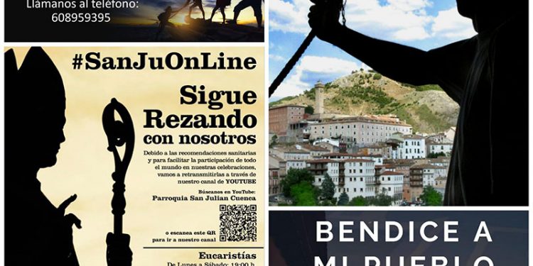 La Iglesia Católica en Cuenca pone en marcha varias iniciativas para seguir cerca de sus fieles en estos duros momentos