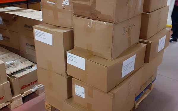 La Junta ha distribuido hoy más de 12.700 artículos de protección para centros sanitarios y sociosanitarios del área de Salud de Cuenca