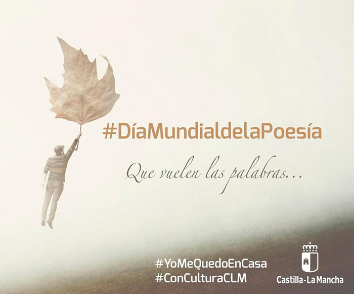 La Junta pone en marcha una iniciativa online para celebrar el Día Mundial de la Poesía desde #yomequedoencasa