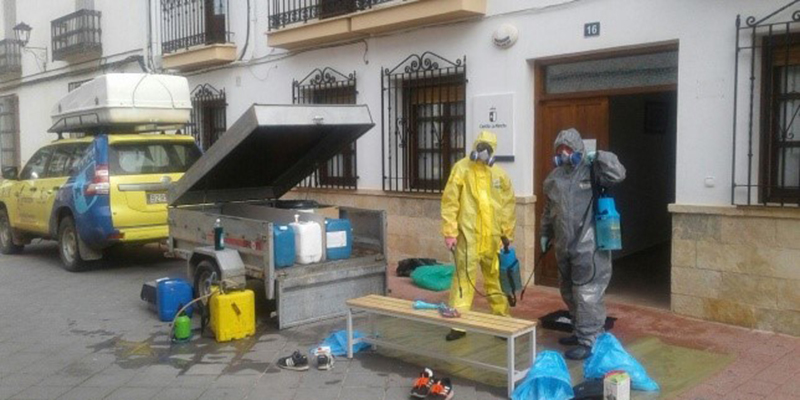 La Junta ha realizado tareas de limpieza y desinfección en más de medio centenar de viviendas tuteladas de la provincia de Cuenca