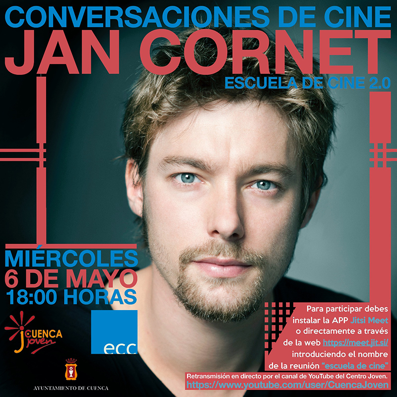 El programa del Centro Joven incluye un nuevo encuentro de cine con el actor Jan Cornet el miércoles