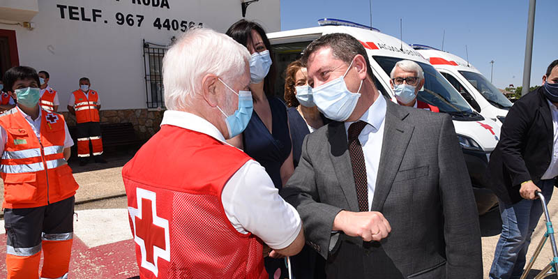 El Gobierno de Castilla-La Mancha reconoce la labor de Cruz Roja durante la crisis de la COVID-19