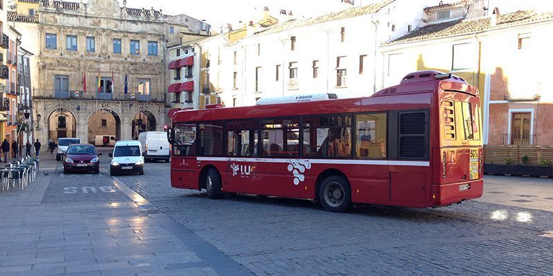 El lunes se reanuda el servicio de la línea 2 de autobús urbano en Cuenca