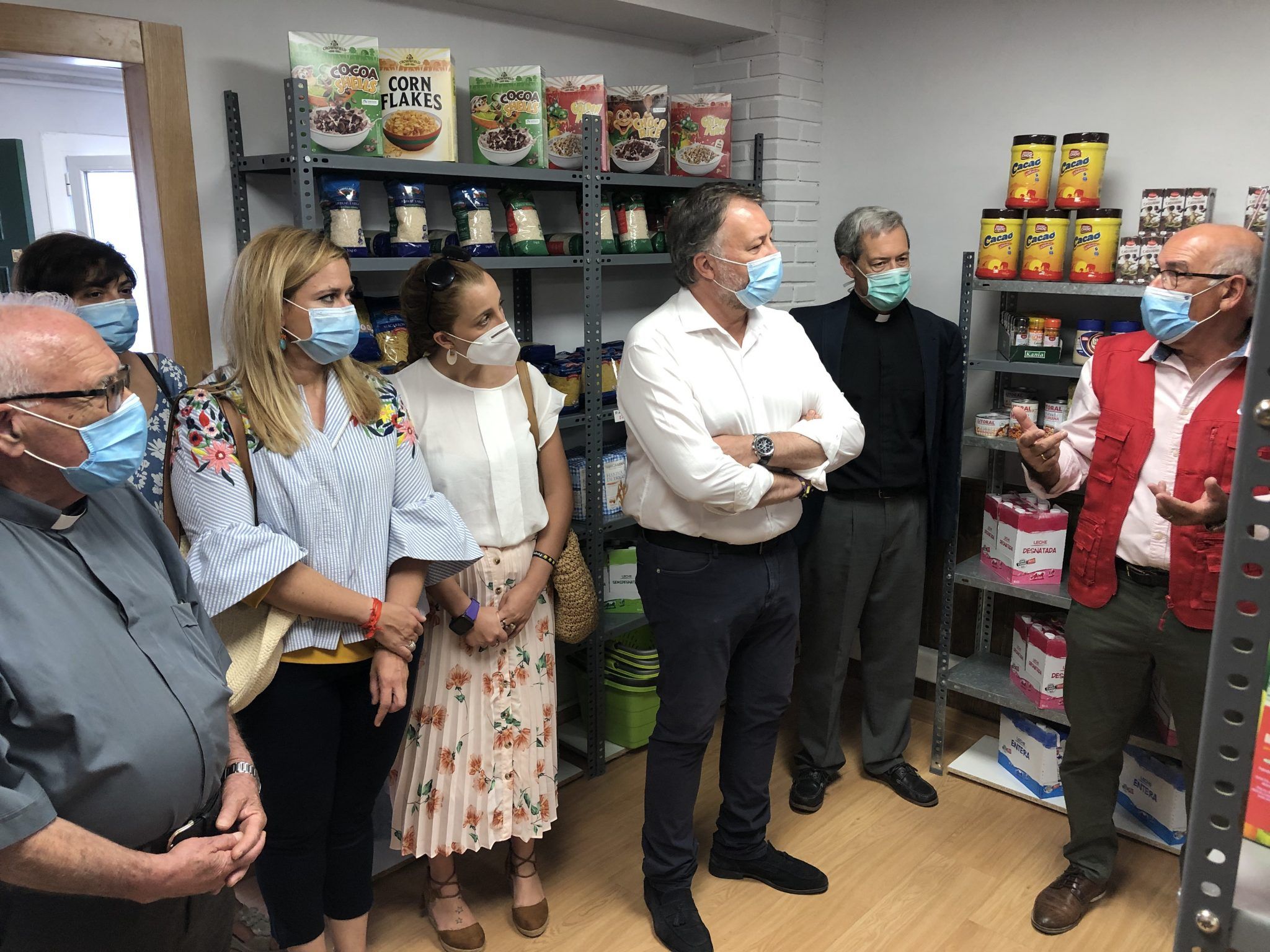 Cáritas reabre su Economato Solidario en unas nuevas instalaciones cedidas por el Ayuntamiento de Cuenca