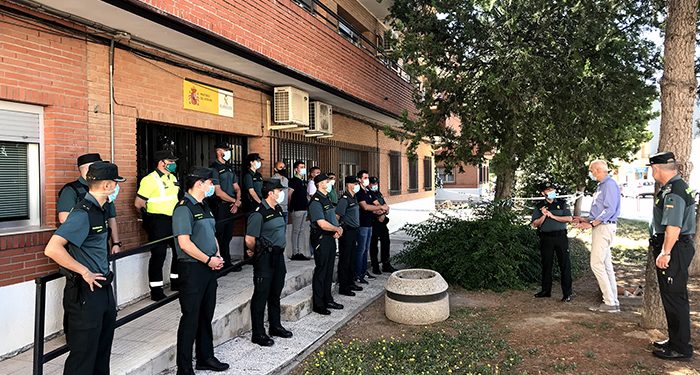 El subdelegado del Gobierno en Cuenca agradece a las tres Compañías de la Guardia Civil en la provincia su intenso trabajo durante el estado de alarma