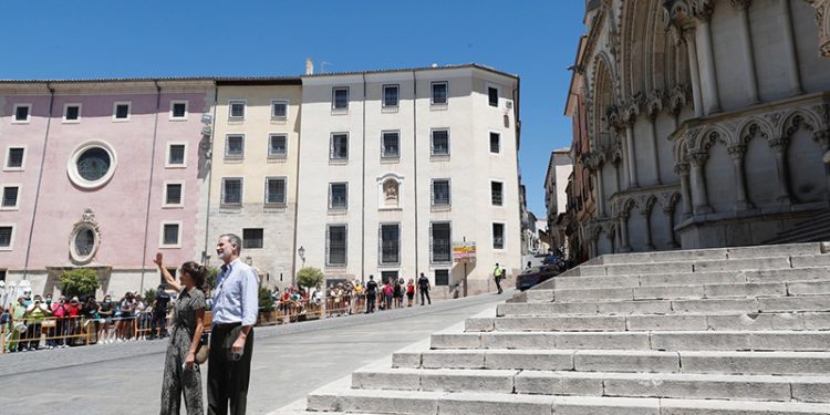 Galería fotográfica de la visita de Sus Majestades a Cuenca