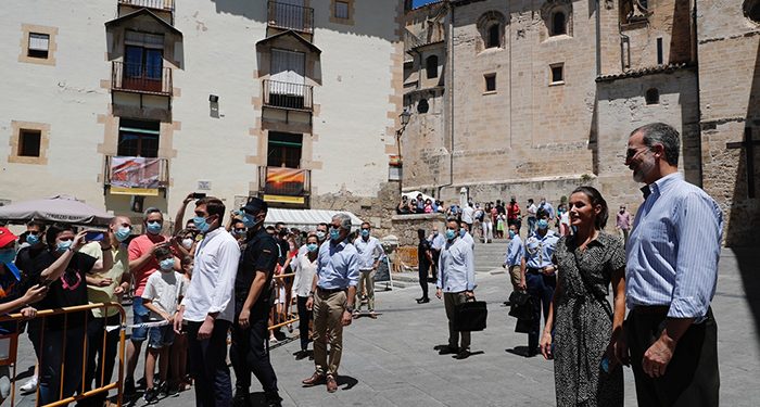 Galería fotográfica de la visita de Sus Majestades a Cuenca