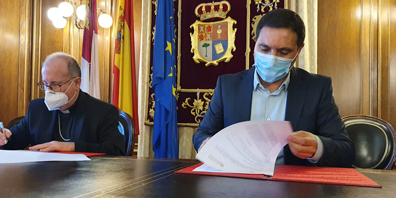 La Diputación de Cuenca y el Obispado renuevan el convenio para invertir 700.000 euros en 16 edificios religiosos de la provincia