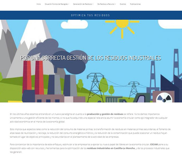 CECAM difunde buenas prácticas en materia de economía circular de las empresas de la región