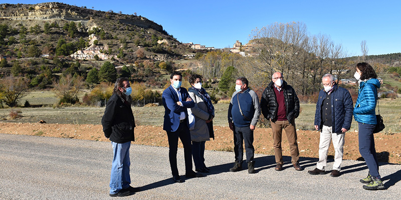 La Diputación de Cuenca invierte 430.000 euros en mejorar el camino que une Buenache de la Sierra y Valdecabras
