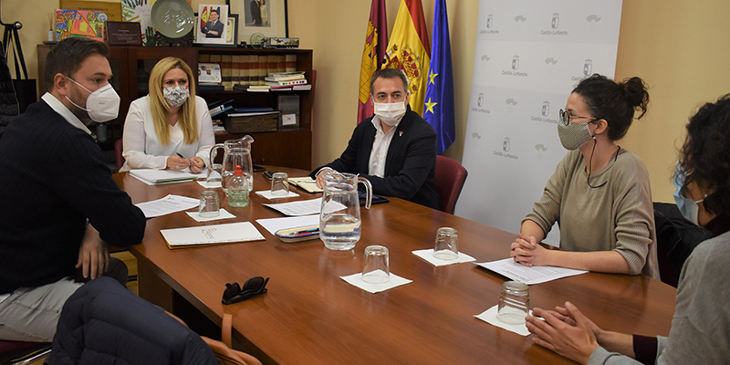 La Junta colaborará con la Asociación Provincial de Profesionales y Empresas de Diseño de Cuenca en la ejecución de sus proyectos