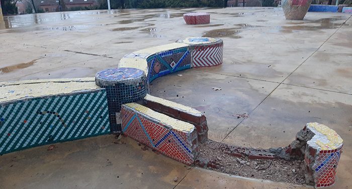 Cuenca en Marcha llevará al Pleno de diciembre la reparación de la Plaza Taiyo