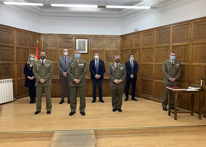 El coronel Fernando Antón Bernalde toma posesión como nuevo subdelegado de Defensa en Cuenca