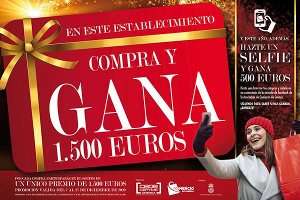 Los comercios de Cuenca siguen con su campaña Compra y Gana para premiar a sus clientes