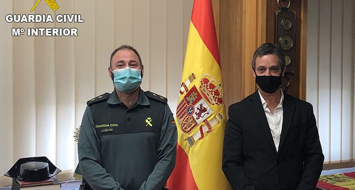 Primera reunión del nuevo director del centro penitenciario de Cuenca y el jefe de la Comandancia de la Guardia Civil Primera reunión del nuevo director del centro penitenciario de Cuenca y el jefe de la Comandancia de la Guardia Civil