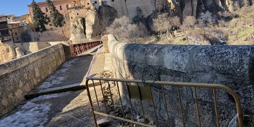 El Ayuntamiento de Cuenca inicia las obras de accesibilidad en el Puente de San Pablo