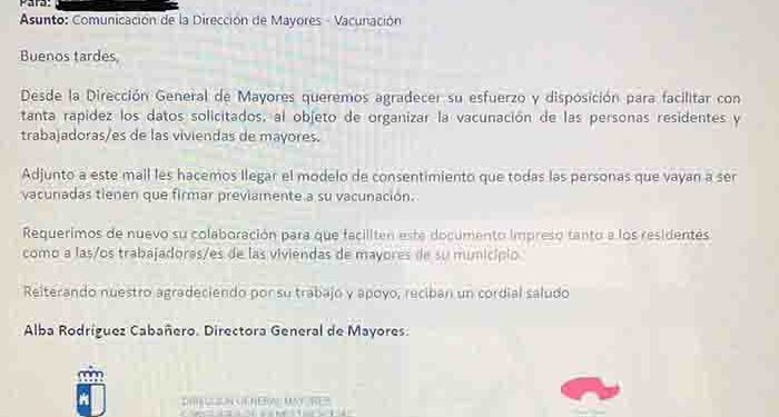 El PP pregunta al Sescam por qué no se han vacunado a mayores de viviendas tuteladas y qué criterio ha seguido en el Virgen de la Luz