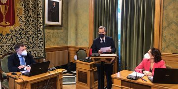 Jesús Alberto Pontones toma posesión como concejal en el Ayuntamiento de Cuenca