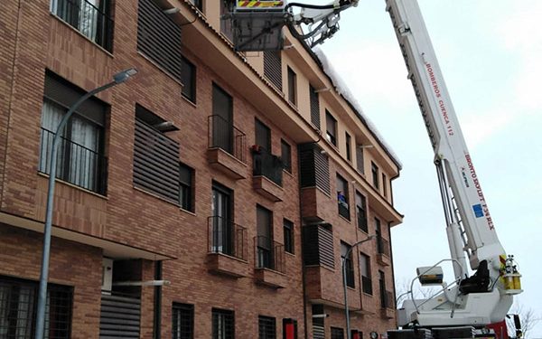 Los bomberos del SEPEI-Cuenca denuncian “falta de efectivos, mala gestión y abandono por parte de Diputación durante el temporal”